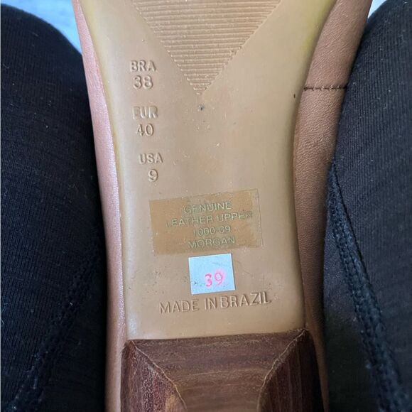 MARIANA by GOLC Nude Peep Toe Heels Size 9 - Picture 3 of 10